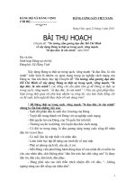 bài thu hoạch tư tưởng, tấm gương đạo đức HCM trong sạch vững mạnh 