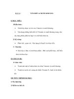 Sinh học 8 - VITAMIN và MUỐI KHOÁNG doc