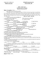 Đề thi học kỳ 2_Ngữ văn 7