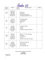 Giáo án lớp 1 tuần 32 (CKTKN)