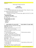 GIÁO ÁN LỚP 1 TUẦN 34 CKTKN ĐẸP ĐẦY ĐỦ