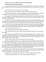 ĐỀ CƯƠNG MÔI TRƯỜNG doc