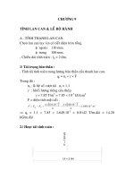 thiết kế cầu Bà Lớn, chương 9 doc