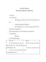 Giáo án Sinh học 9 - DI TRUYỀN VÀ BIẾN DỊ pdf