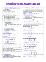 Hướng dẫn Ôn Tập HKII-K6 (Lý thuyết và bài tập )