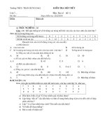 kiểm tra 1T ĐS chương III (T50)