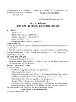 Báo cáo công tác chữ thập đỏ_TVD