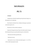 NEUPOGEN (Kỳ 2) CHỈ ĐỊNH Neupogen được chỉ định để rút ngắn thời gian bị pdf