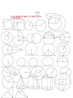 các hình vẽ cơ bản cho môn toán