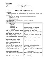 GA lop 3 Tuan 32,33,34,35 ( 2buoi- CKT)