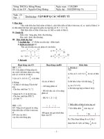 Giáo án Đại số 7 (2009-2010