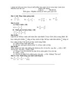 kiem tra hoc ki II toan 6 ( Co ĐA)