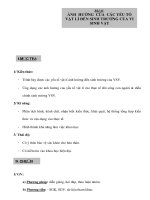 Giáo án Sinh học 10 nâng cao - ẢNH HƯỞNG CỦA CÁC YẾU TỐ VẬT LÍ ĐẾN SINH TRƯỞNG CỦA VI SINH VẬT (tt) pdf