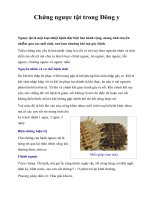 Chứng ngược tật trong Đông y pps