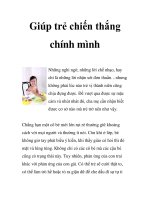 Giúp trẻ chiến thắng chính mình potx