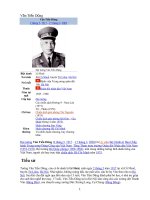 Tư liệu về đại tướng  Văn Tiến Dũng