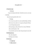 Tài liệu hoá 9 - Ôn tập HỌC KỲ I ppsx