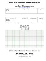 Đề thi VCĐ Tiểu học (Không hay trả lại)