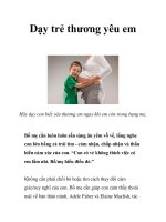 Dạy trẻ thương yêu em pps