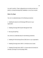 Microsoft Exchange Server 2003 Deployment Guide- P13 doc