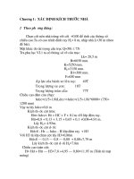 thiết kế khung ngang nhà xưởng 1 tầng, một nhịp, chương 1 pptx