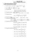 Cac chuyen de toan lop 11