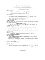 ÔN TN 2010(Toán -Số 9)