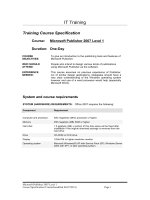 Publisher 2007 L1 Spec docx