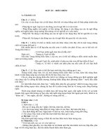Đáp án đề kiểm tra học kì II