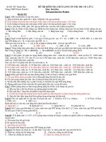 ĐỀ THI THỬ ĐAI HOC LAN 2 MON SINH( THẠCH THÀNH 1)