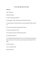 Thủ tục công nhận nghề truyền thống ppt