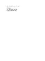 bài 21. trình bày cô đọng bằng bảng