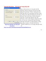 Absolute Shutdown – Tắt máy tính trong nháy mắt