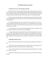 Kỹ thuật bảo quản rau quả tươi potx