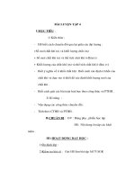 Hoá học 8 - BÀI LUYỆN TẬP 4 ppt