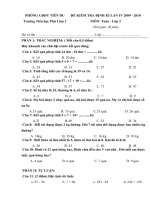 THI CUỐI KÌ II _ TOÁN 2