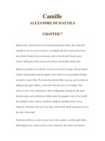 Camille ALEXANDRE DUMAS FILS CHAPTER 7 pptx