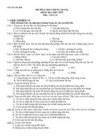 Kiểm tra 1 tiết kì 2