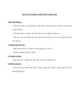 Giáo án Sinh học 12 - TẠO GIỐNG NHỜ CÔNG NGHỆ GEN pot