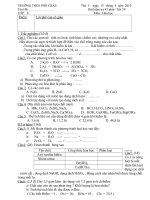 Kiểm tra tiet 59 hoa 8