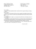 ĐỀ KT HKII - GDCD 9