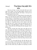 Phân tích chất lượng hoạt động cung cấp dịch vụ viễn thông, chương 9 pps