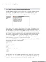 Tự học HTML và CSS trong 1 giờ - part 30 potx