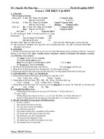 Tai lieu on thi TN THPT (hay)