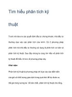 Tìm hiểu phân tích kỹ thuật ppt
