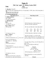 LỚP 2 - TUẦN 31 - CKTKN