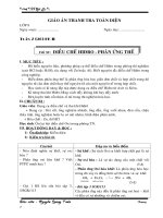 tiết 50 điều chế hiđro-phản ứng thế