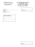 Đề + Đ.Án HSG cấp trường K11 (2009-2010)