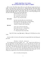 Thơ & Thiền qua Thiên Trường vãn vọng