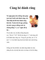 Cùng bé đánh răng ppsx